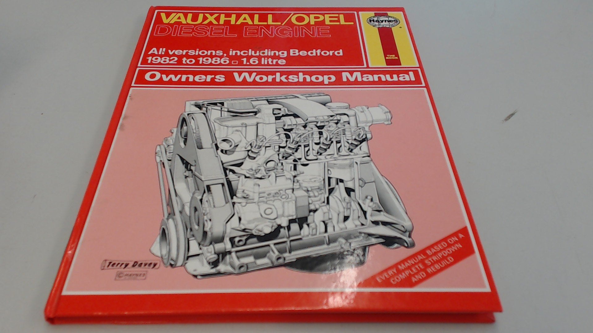 Vauxhall/Opel Diesel Engine 1.6 (Including Bedford) 1982-86 Owner's Workshop Manual book