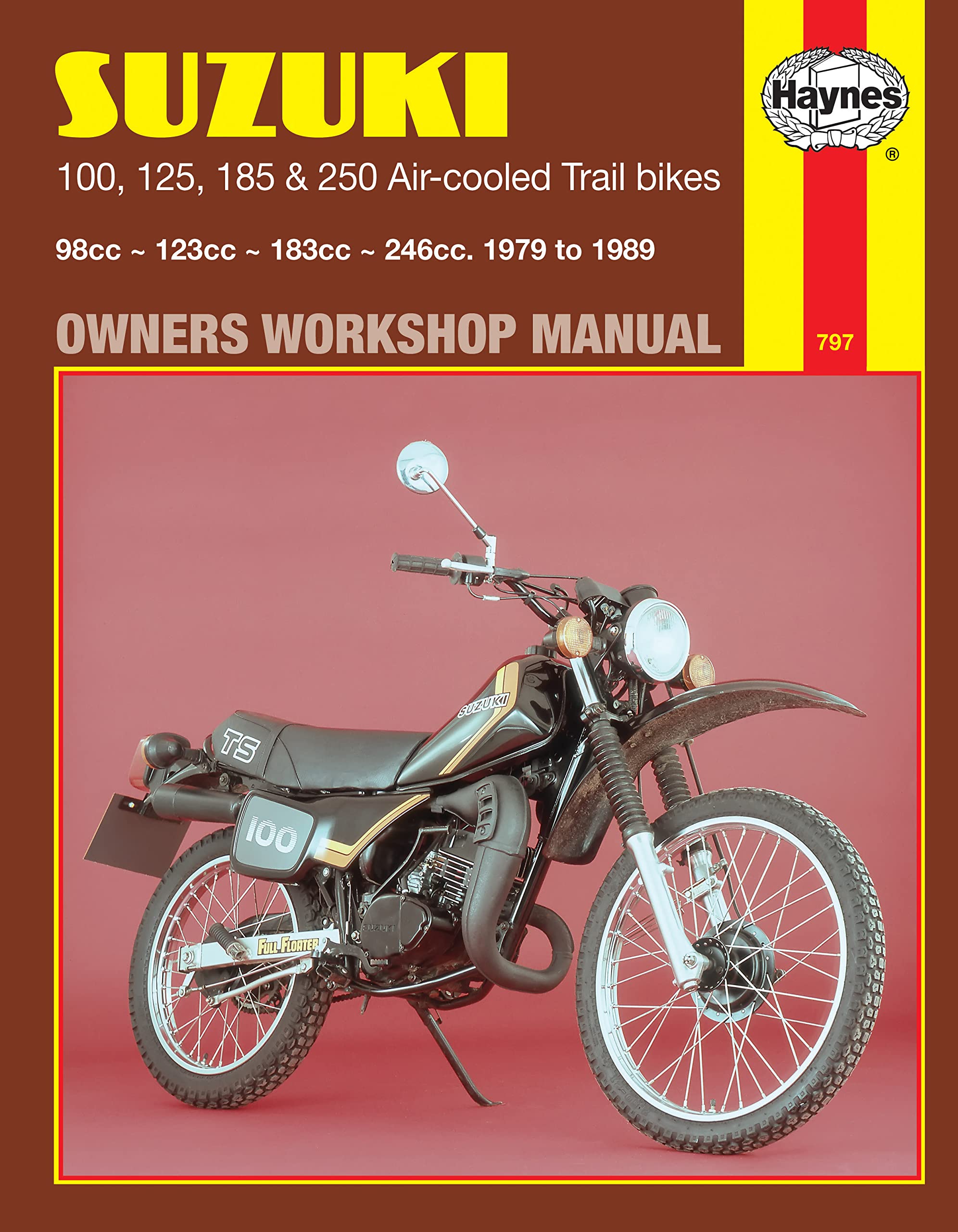 Suzuki 100, 125, 185 & 250 Air-Cooled Trail Bikes (79 - 89) (Owners Workshop Manual) Business & Technology