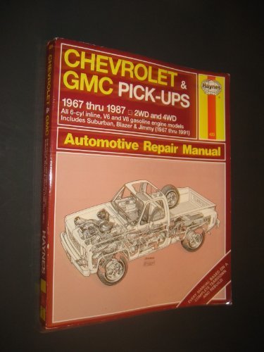 Chevrolet and G.M.C.Pick-ups 1967-87 Owner's Workshop Manual Books