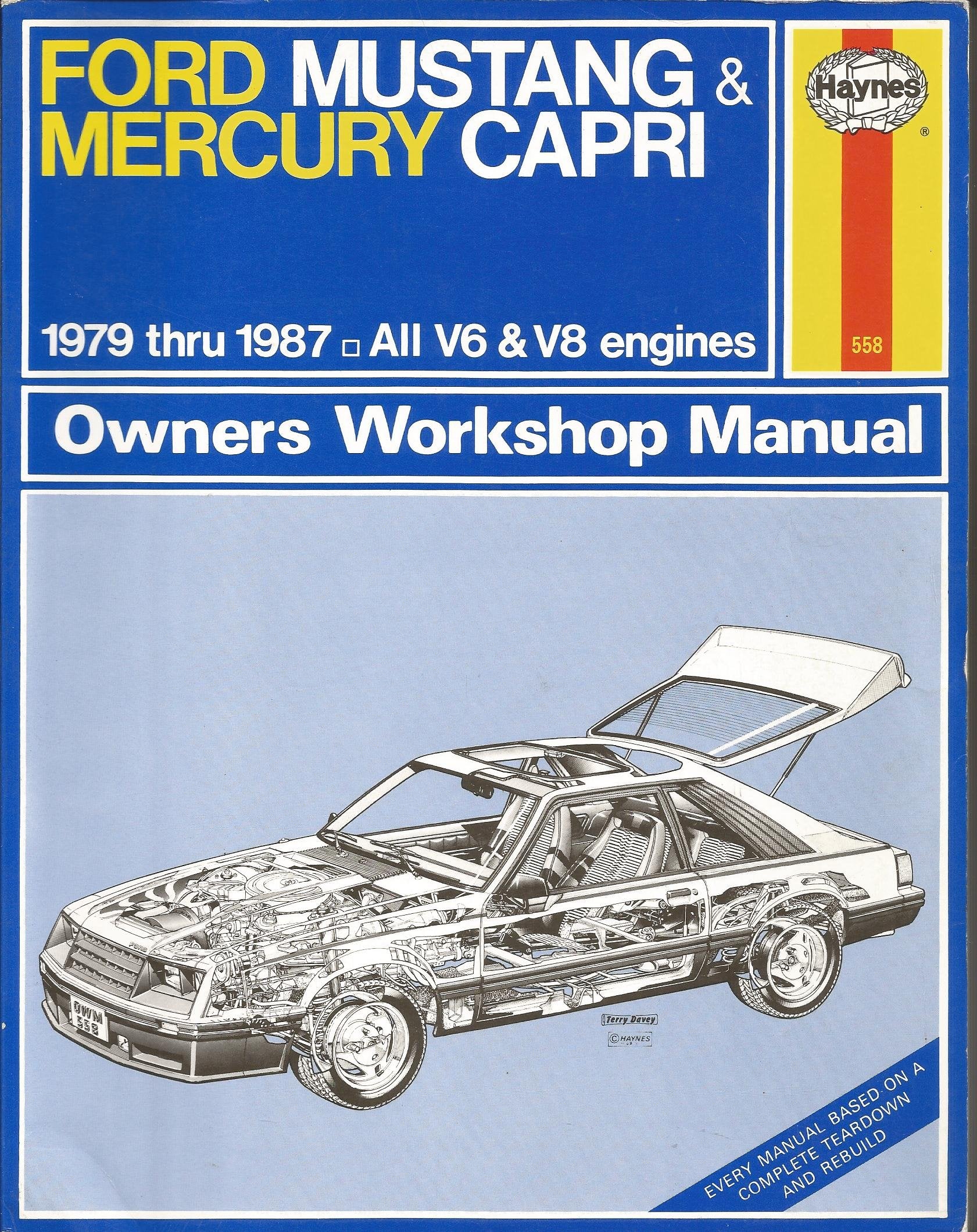 Title: Ford Mustang and Mercury Capri 19791987 Haynes Own book