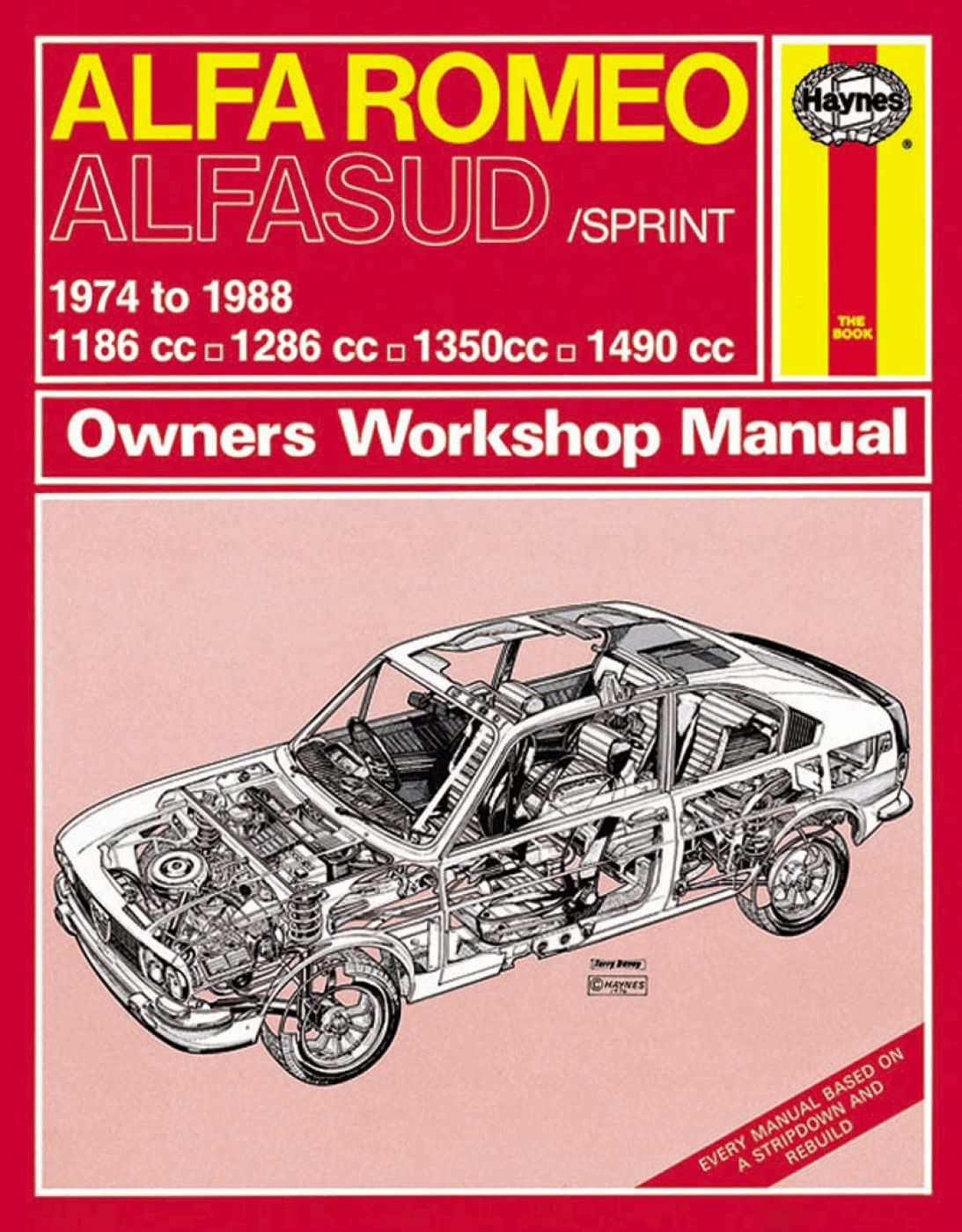 Alfa Romeo Alfasud/Sprint 1974-88 Owner's Workshop Manual Leisure, Home & Garden