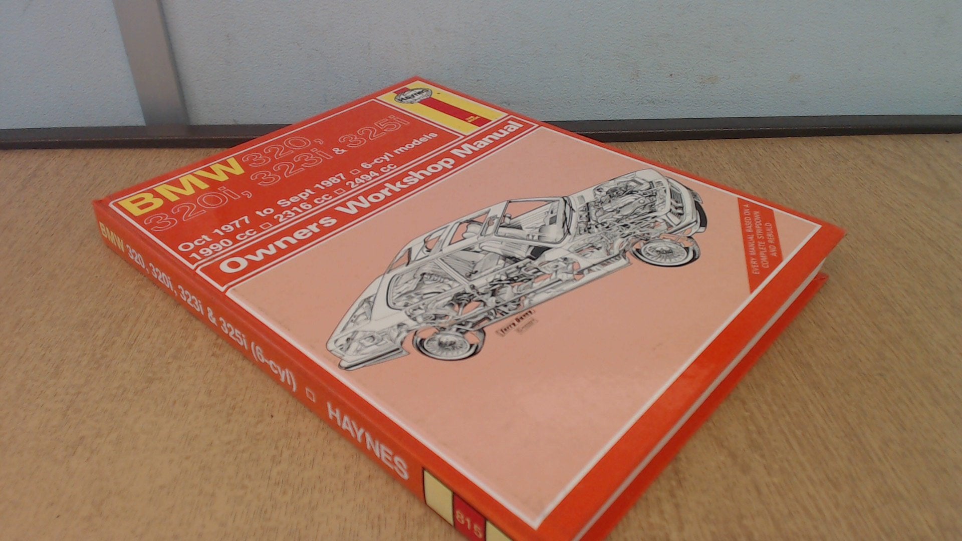 Bmw Owners Workshop Manual 320-I 323-I 77-87 Leisure, Home & Garden