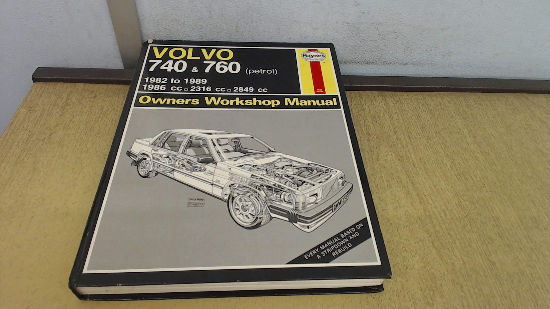 Volvo 740 and 760 (Petrol) 1982-89 Owner's Workshop Manual Leisure, Home & Garden