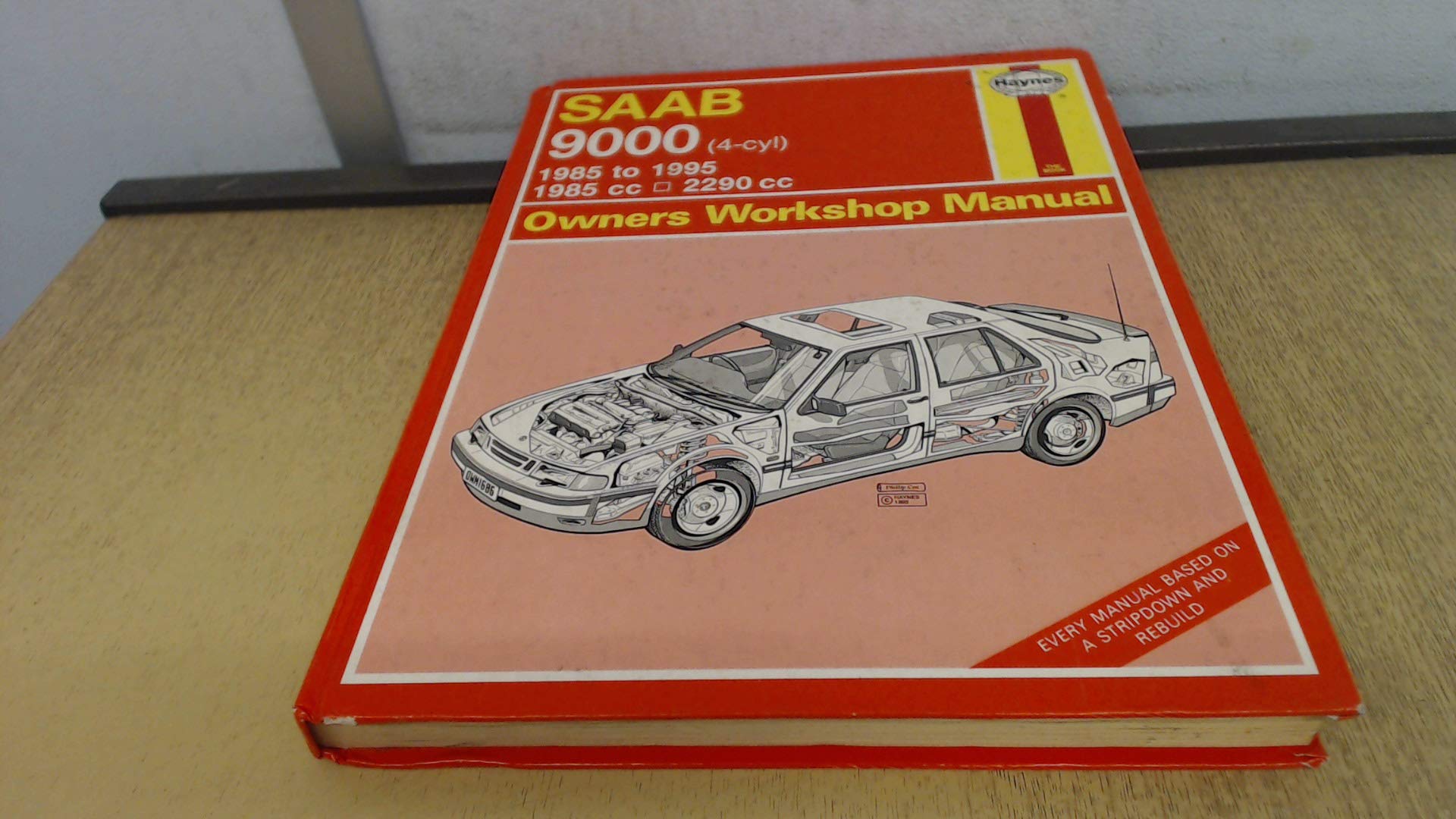 Saab 9000 (4-Cyl) Owners Workshop Manual (Haynes Owners Workshop Manuals, Band 1686) Leisure, Home & Garden