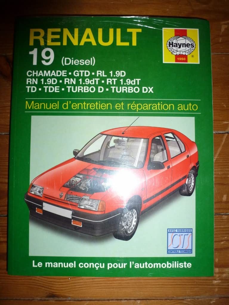 Renault 19 Diesel (French service & repair manuals) Leisure, Home & Garden