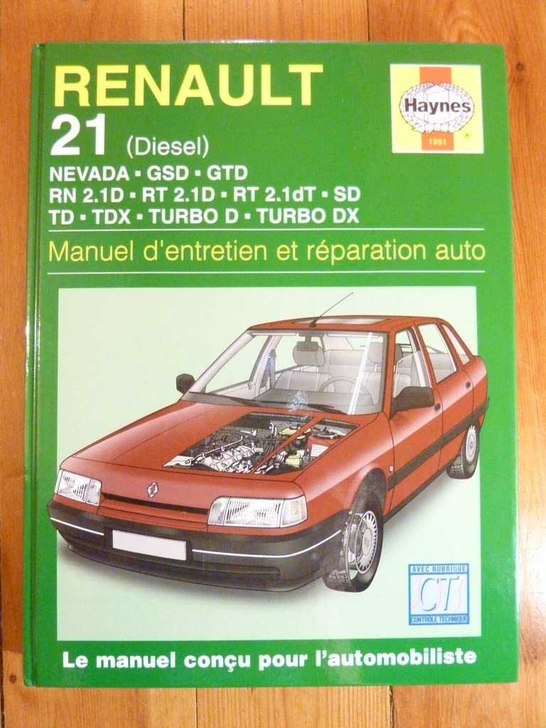 Renault 21 Diesel (French service & repair manuals) Leisure, Home & Garden