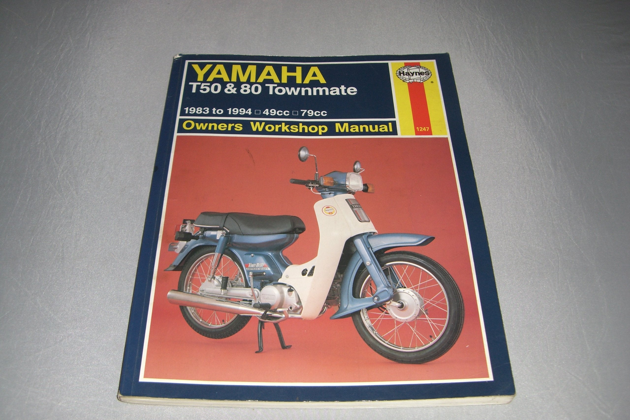 Yamaha T50 and 80 Townmate (1983 to 1994) Owner's Workshop Manual (Haynes Owners Workshop Manuals) Leisure, Home & Garden