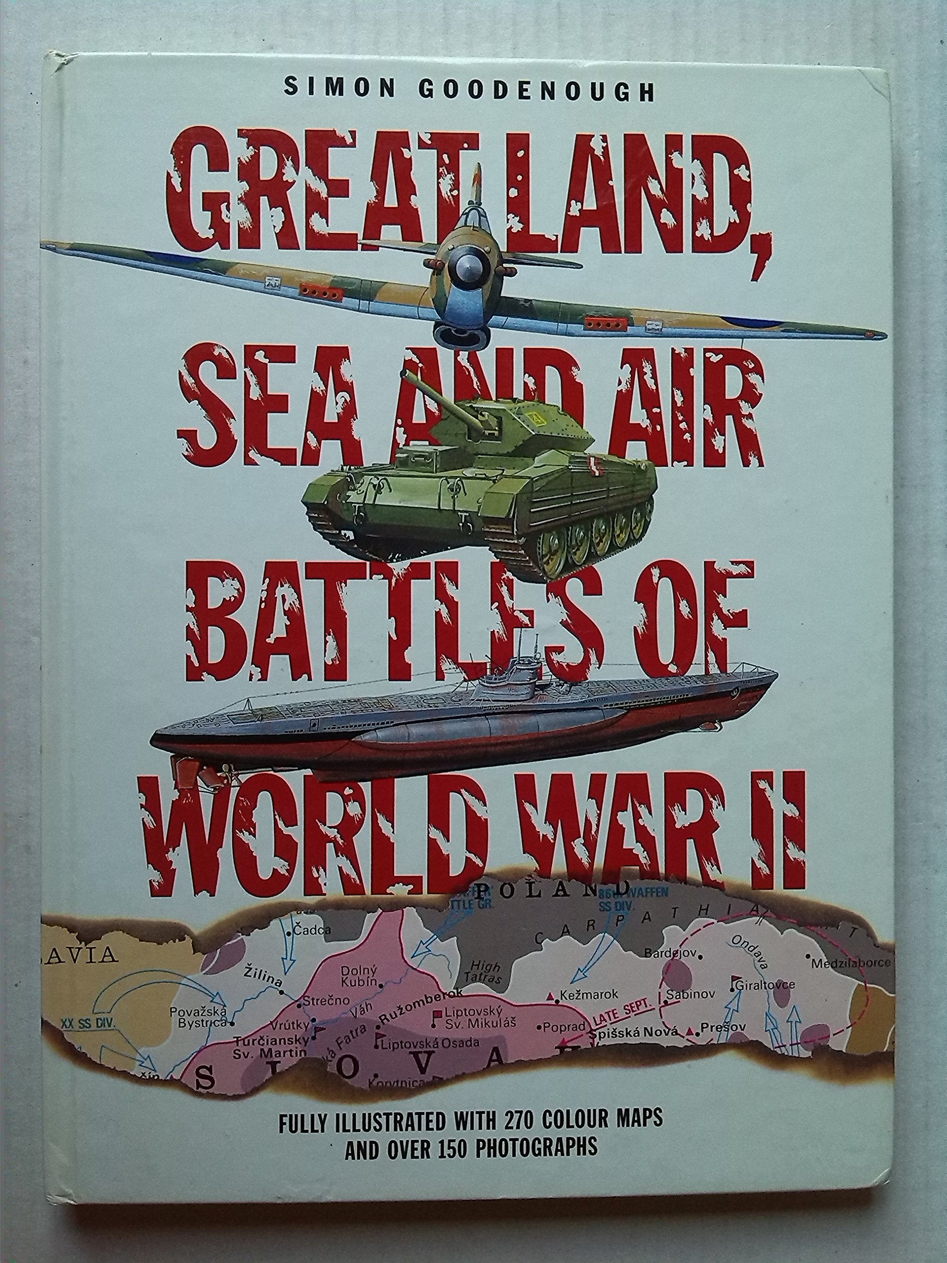 Great Land, Sea and Air Battles of World War II Books