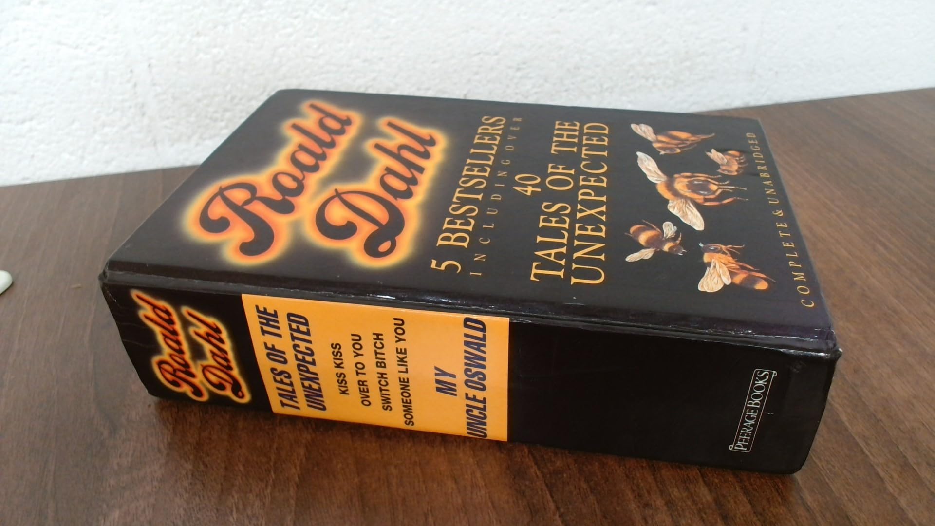 KISS, KISS, OVER TO YOU, SWITCH BITCH, SOMEONE LIKE YOU, FOUR TALES OF THE UNEXPECTED, MY UNCLE OSWALD. Books