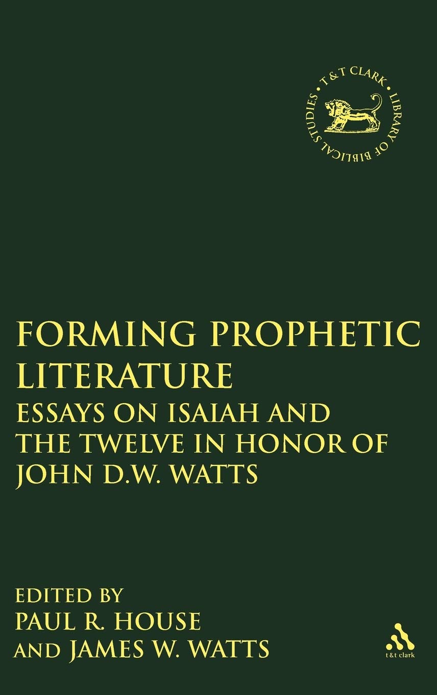 Product Image: Forming Prophetic Literature