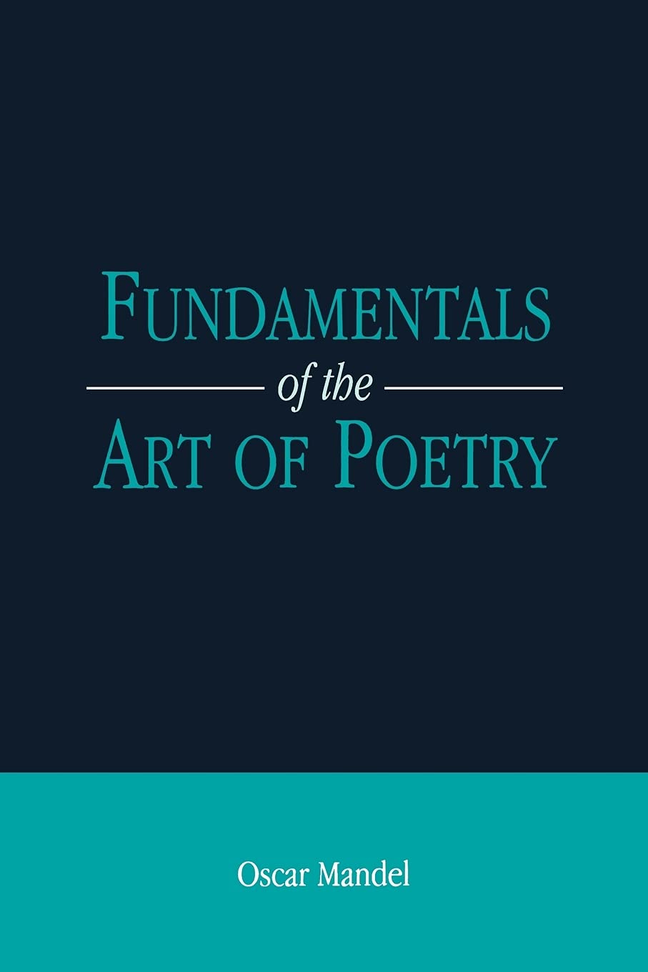 Fundamentals of the Art of Poetry Social Sciences