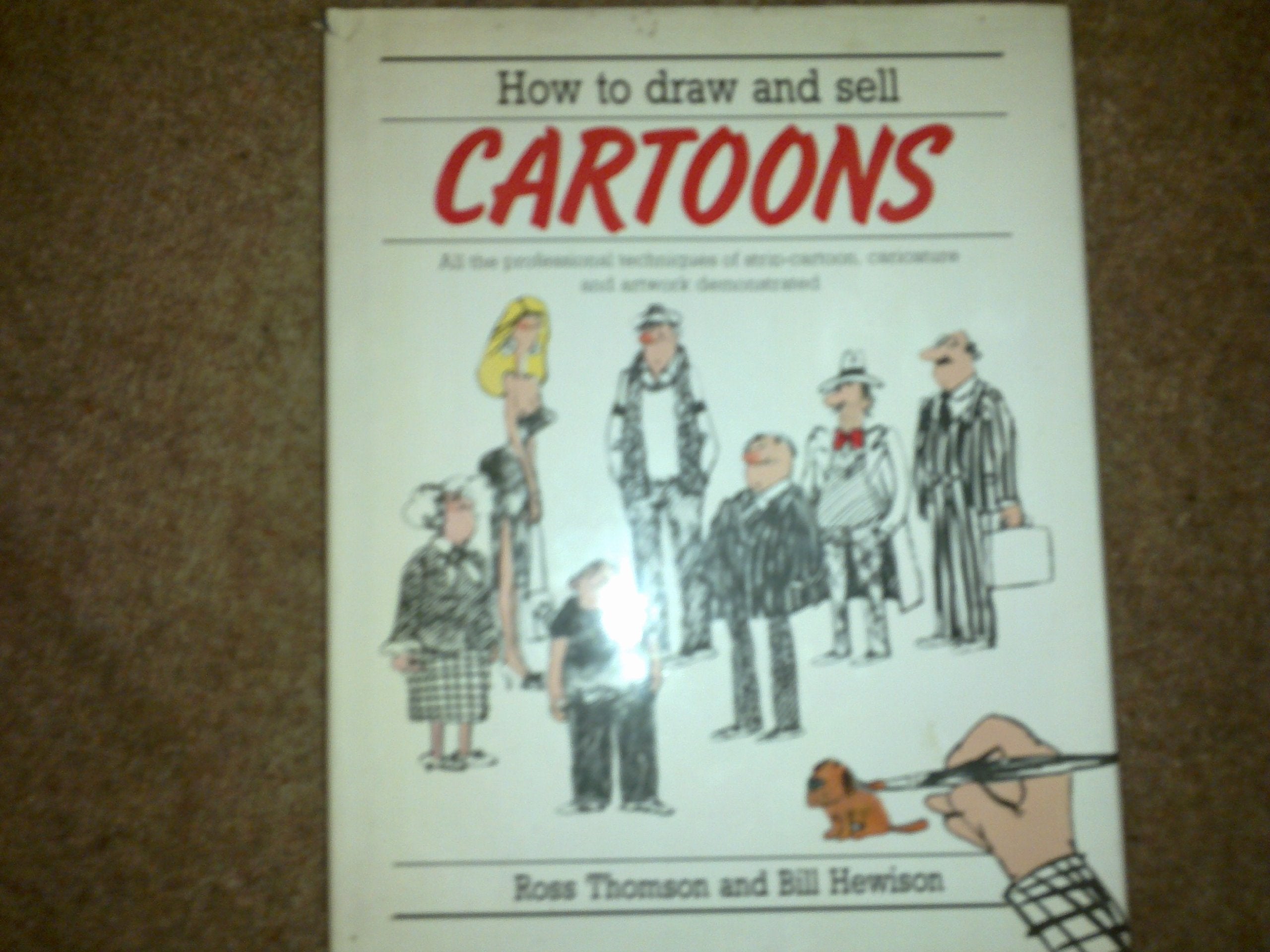 How to Draw and Sell Cartoons Books