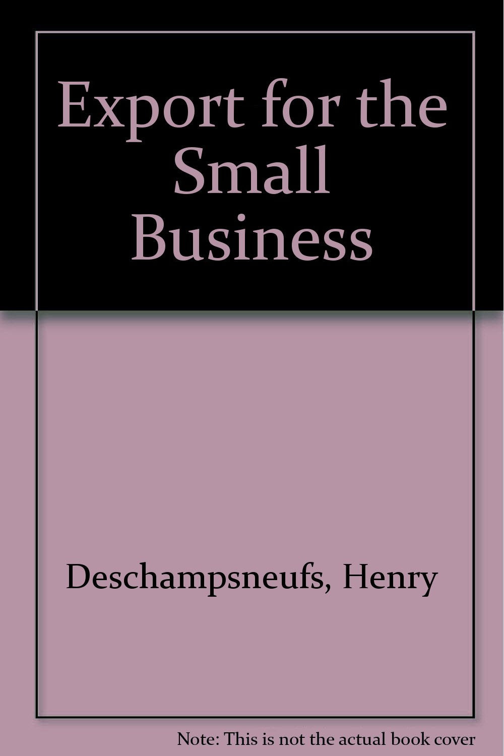 Export for the Small Business Business, Finance & Career