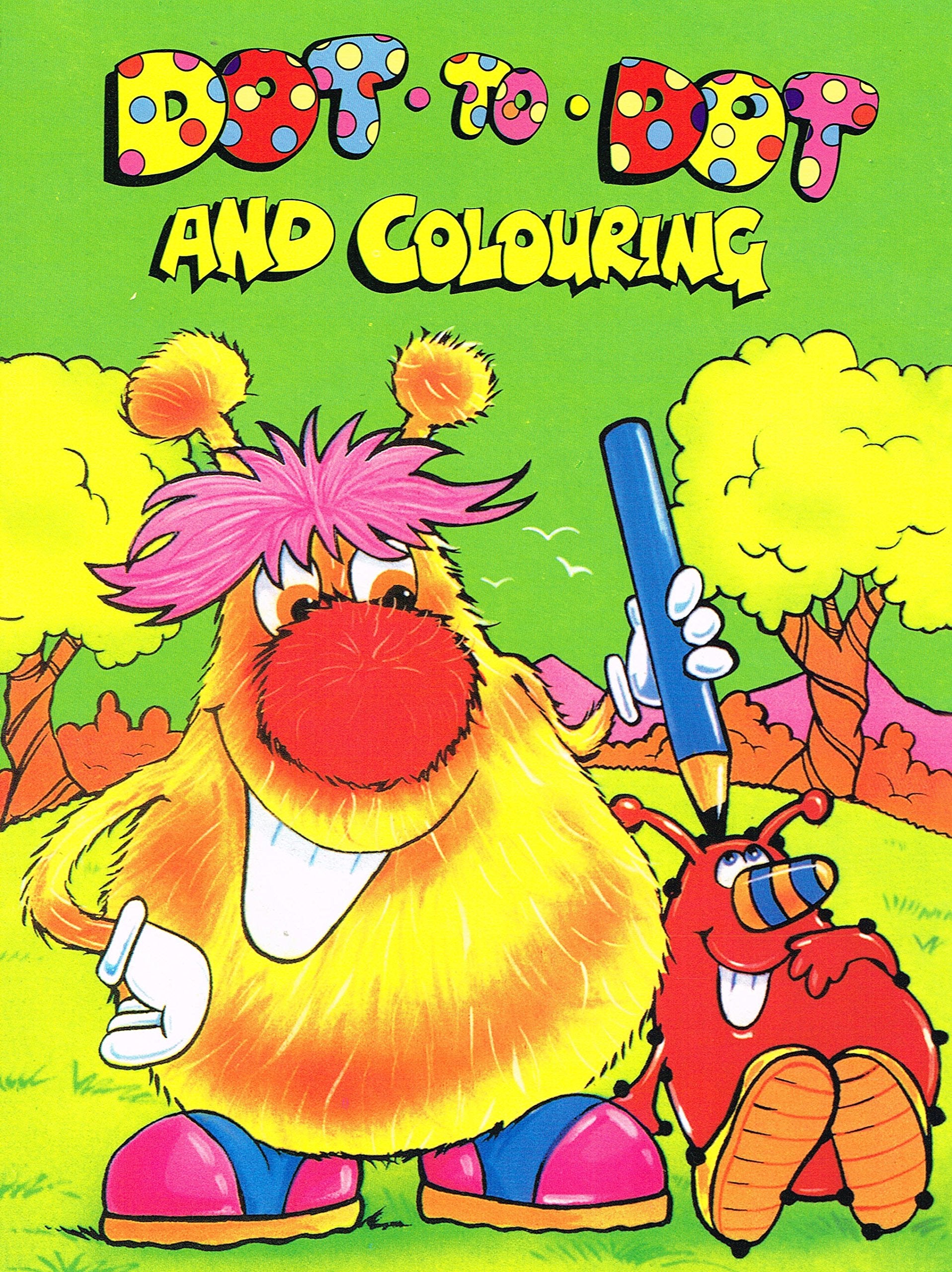 Dot - To - Dot And Colouring : Books