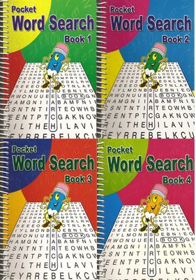 Spiral Bound Pocket Word Search 4 Book Set (Spiral Bound Pocket Word Search) Books