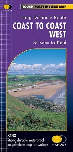 Coast to Coast West XT40: St Bees to Keld (Route Map) Maps & Plans