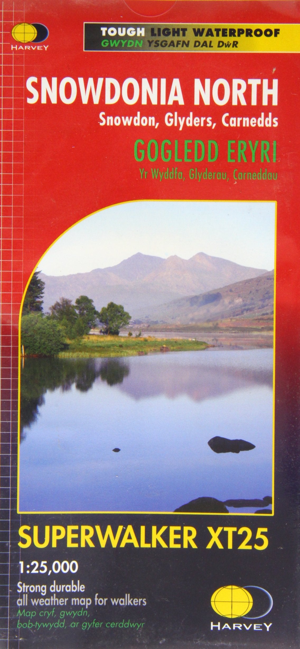 Snowdonia North: Gogledd Eryri (Superwalker XT25) Maps & Plans