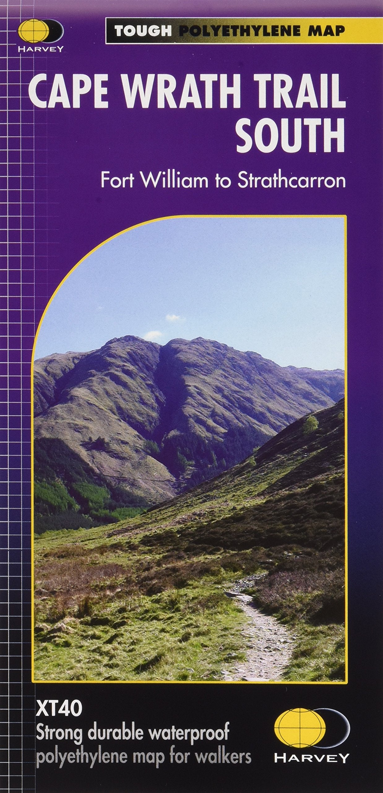 Cape Wrath Trail South XT40: Route Map: Fort William to Srathcarron (Trail Map XT40) Leisure, Home & Garden