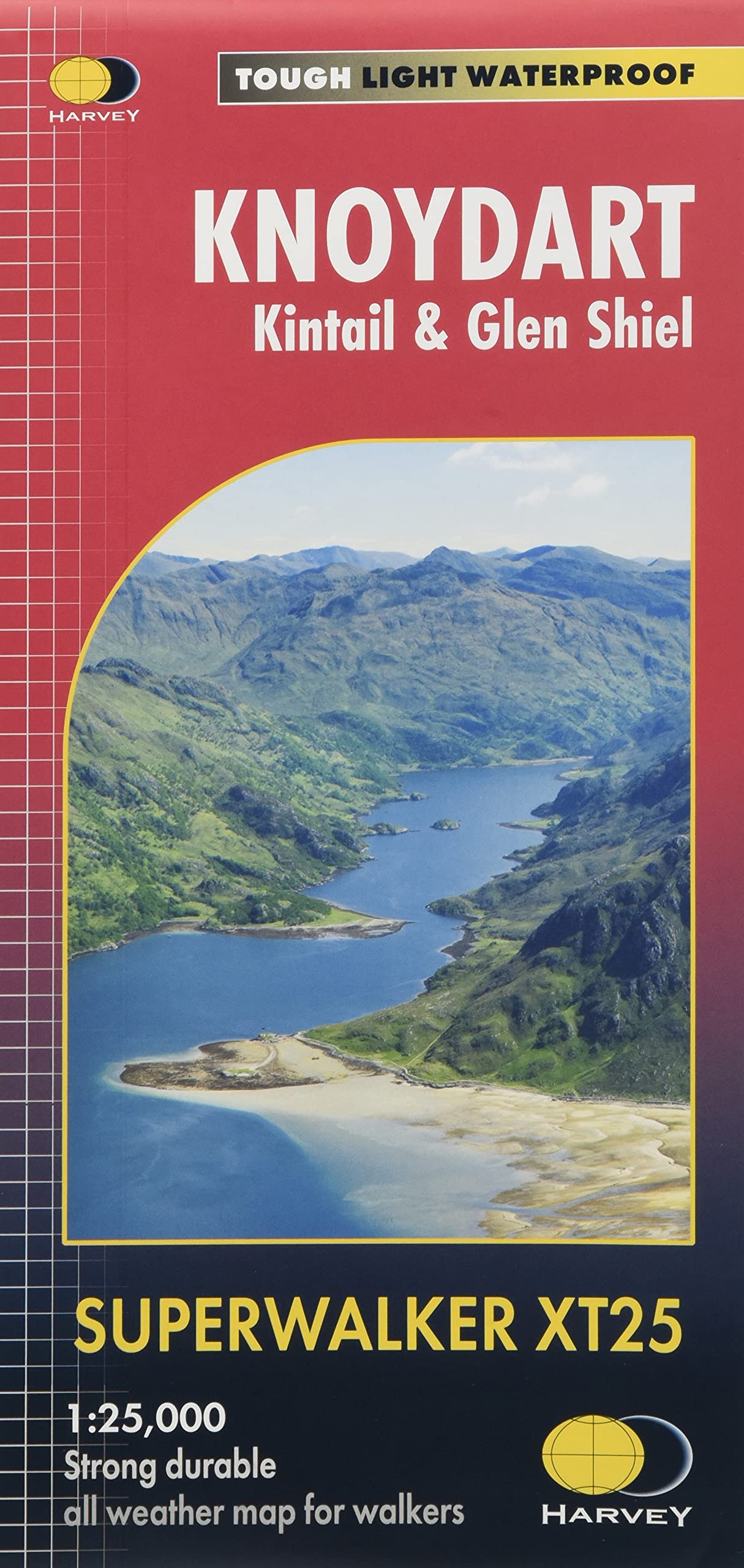 Knoydart: Kintail & Glen Shiel (Superwalker XT25) Maps & Plans