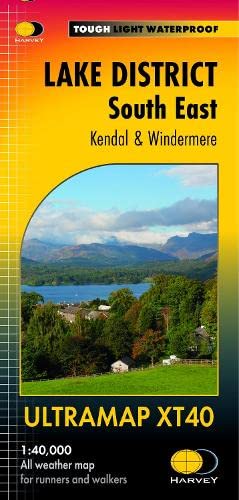 Lake District South East Ultramap: Kendal & Windermere (Ultramap XT40) Maps & Plans