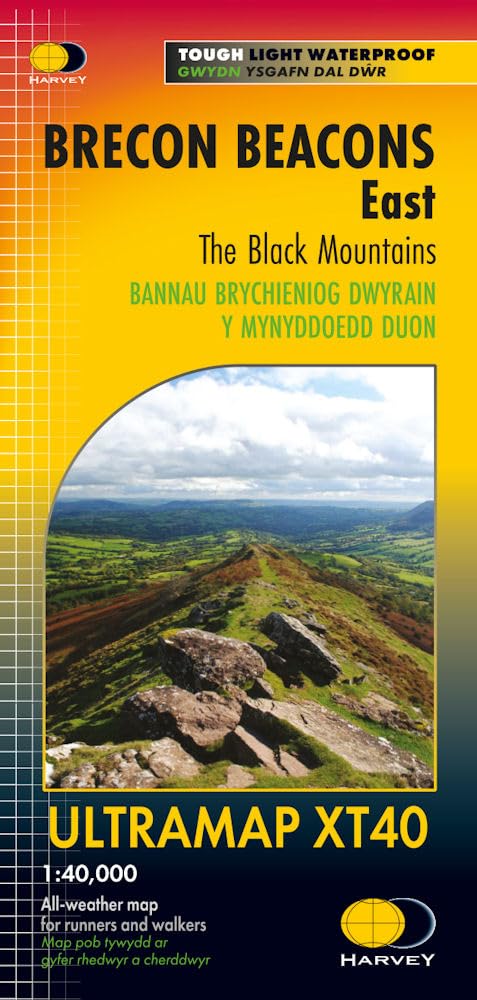 Brecon Beacons East: The Black Mountains (Ultramap) Maps & Plans