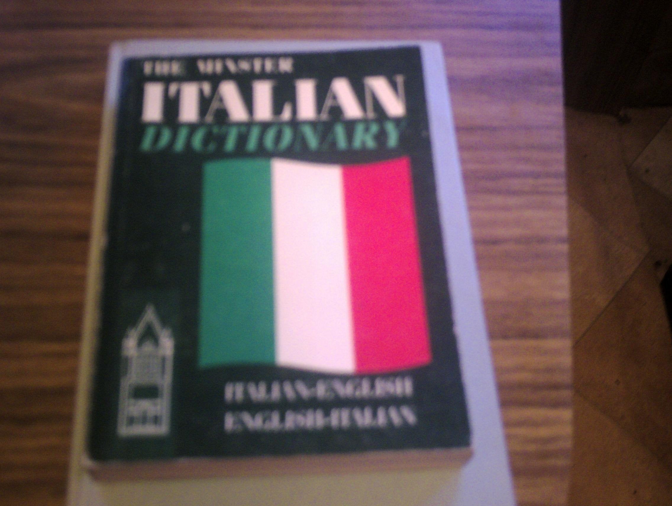 The Minster Italian Dictionary. Italian-English English-Italian. book