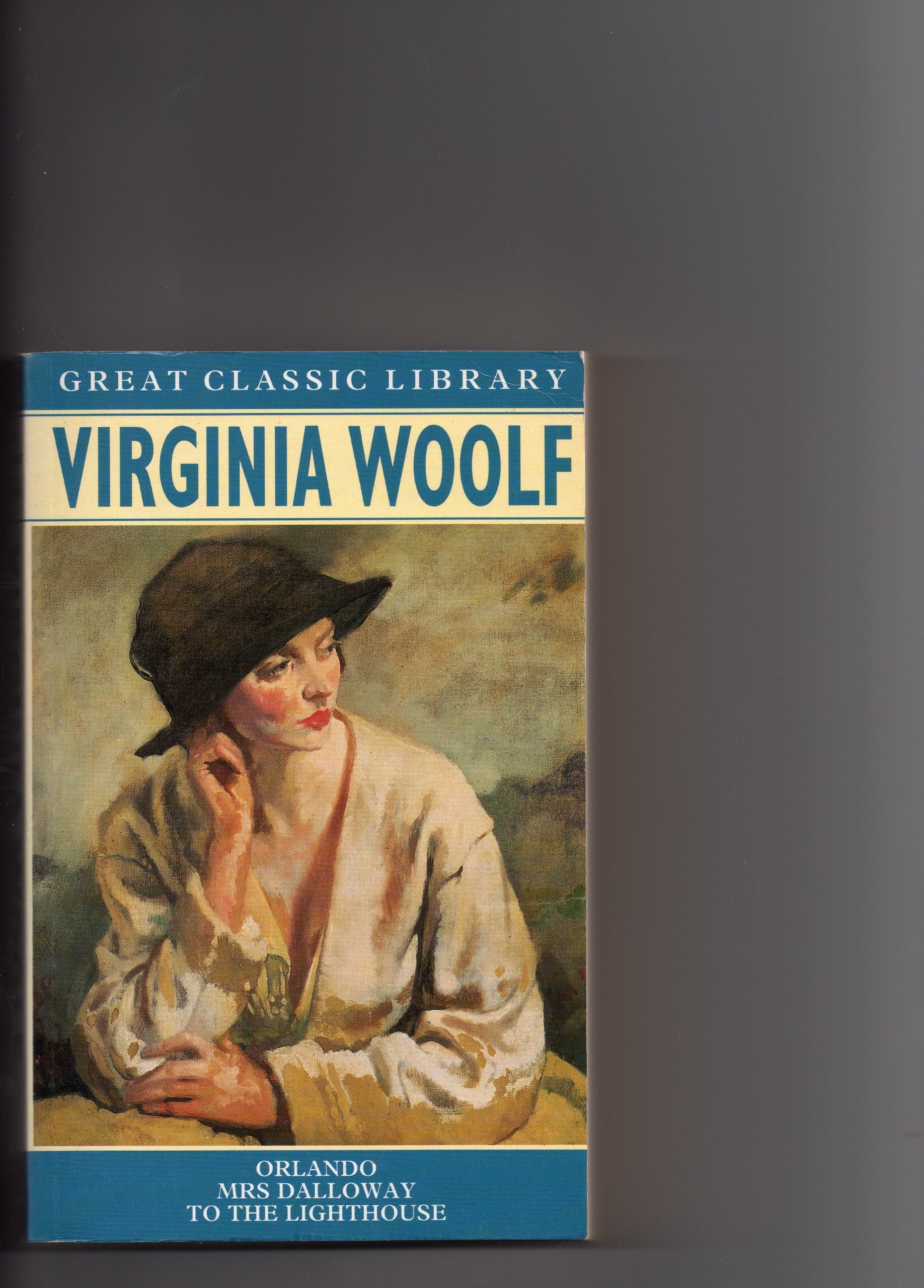 Virginia Woolf: "Orlando: A Biography", "Mrs.Dalloway", "To the Lighthouse" (Great Classic Library) Contemporary literature
