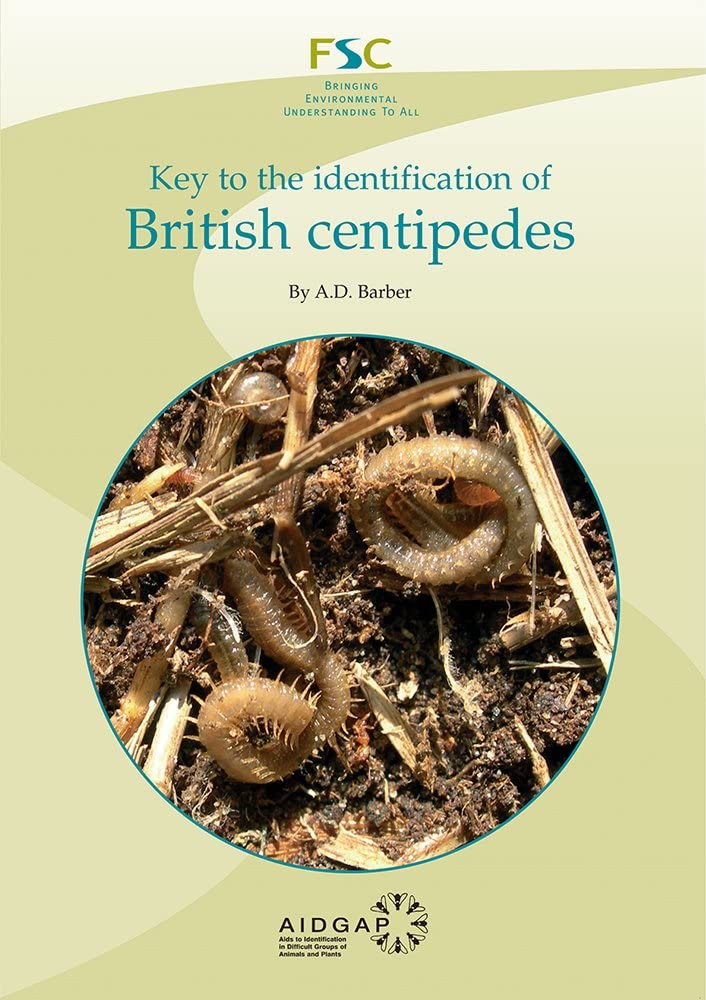 Key to the Identification of British Centipedes (AIDGAP) book