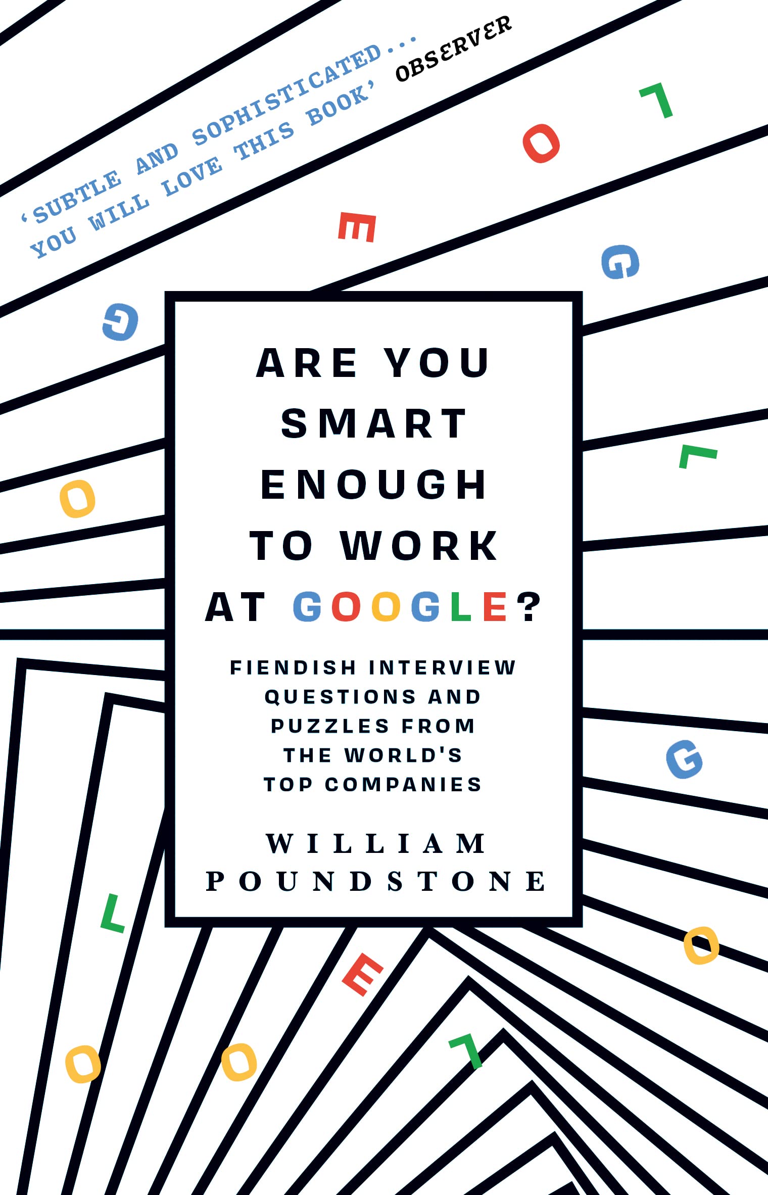 Product Image: Are You Smart Enough to Work at Google?