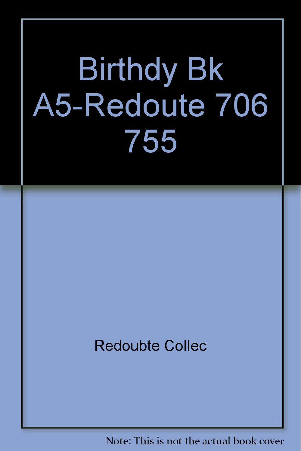 Birthdy Bk A5-Redoute 706 755 book