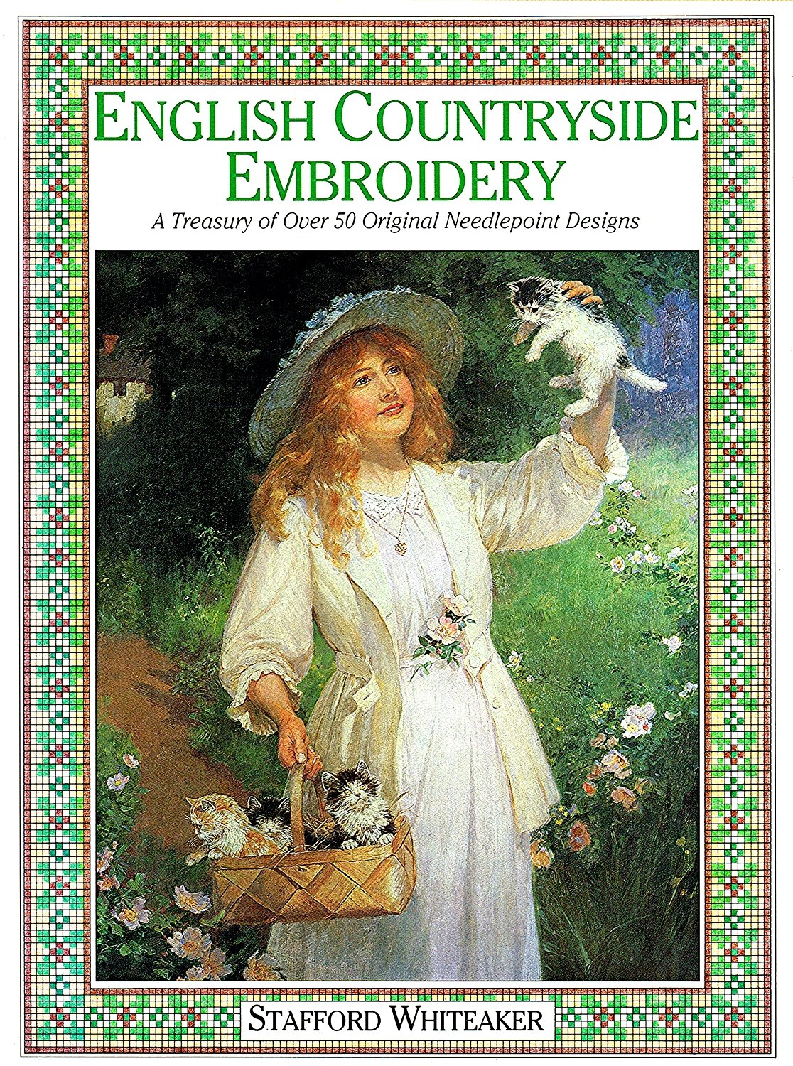English Countryside Embroidery: A Treasury of Over 50 Exclusive Needlepoint Designs Hobbies & Crafts