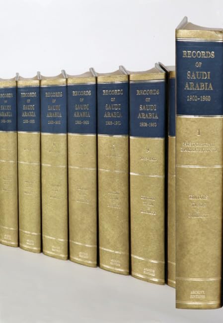 Records of Saudi Arabia 1902–1960 10 Volume Hardback Set Including Boxed Genealogical Table and Maps book