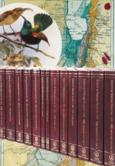 Survey of Western Palestine 1882–1888 13 Volume Hardback Set Including Paperback Introduction, Boxed Maps and Printed Plates book
