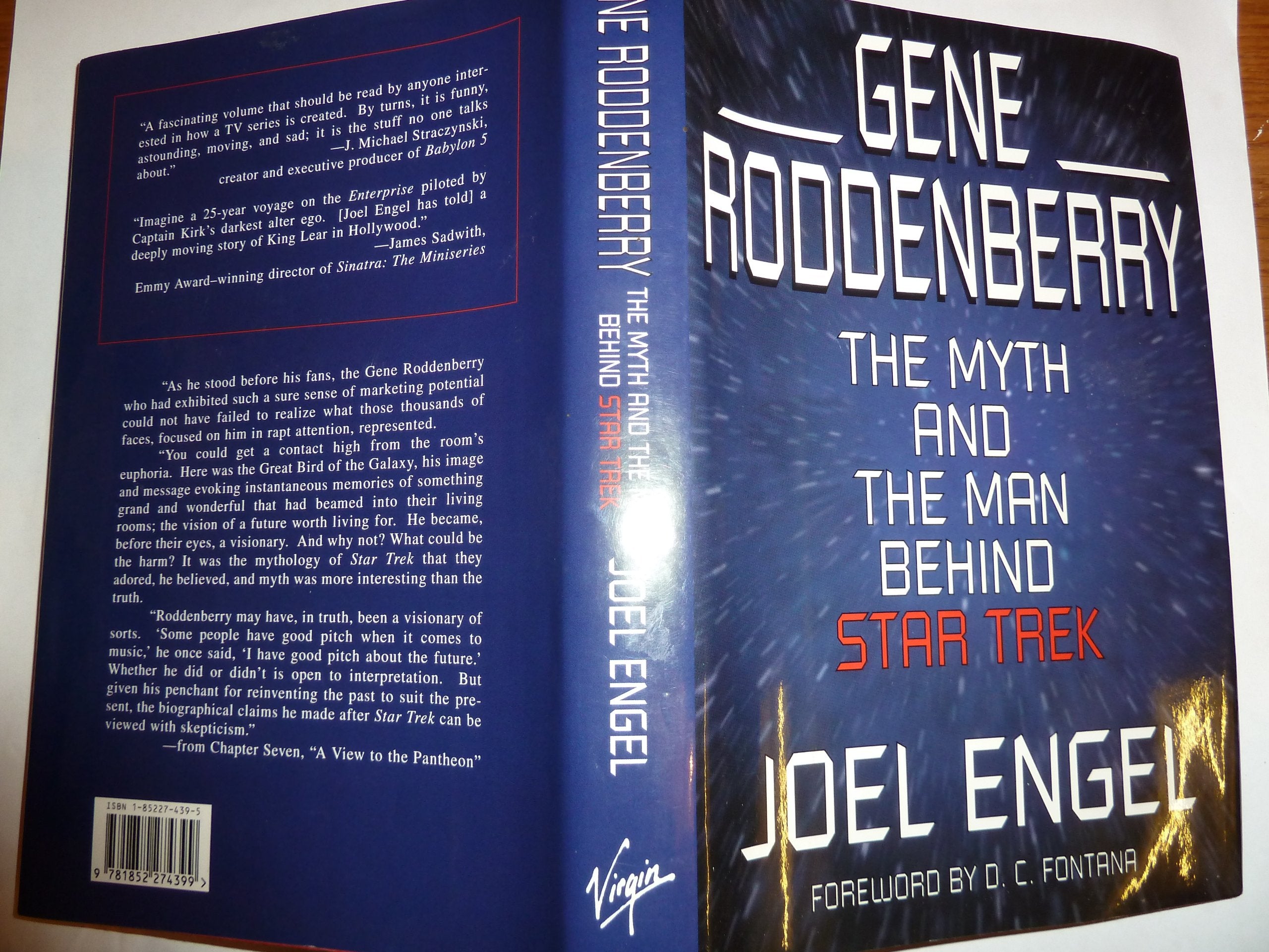 Gene Roddenberry: The Myth and the Man Behind "Star Trek" Art & Literature