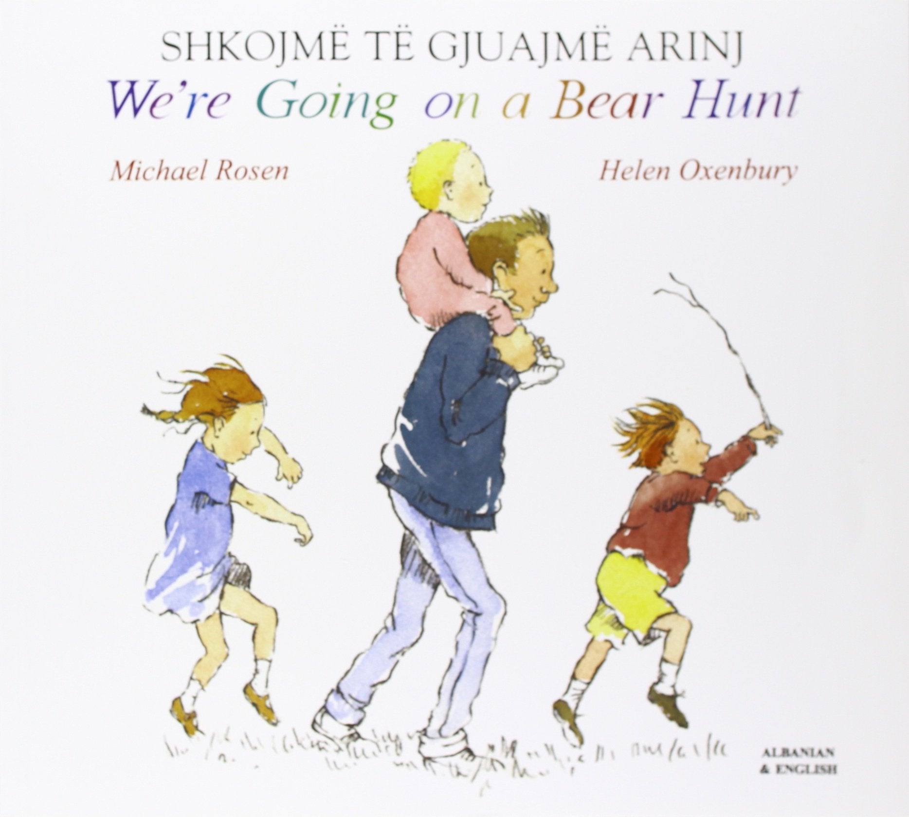 We're Going on a Bear Hunt in Albanian and English Foreign Languages ​​& Dictionaries