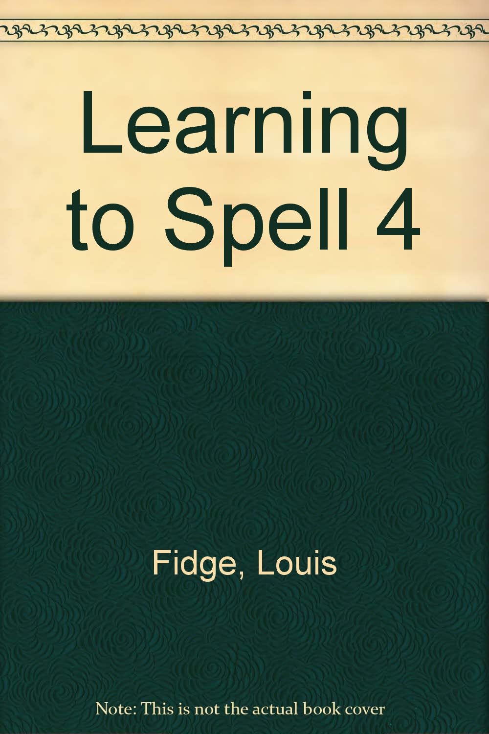 Learning to Spell 4 Books