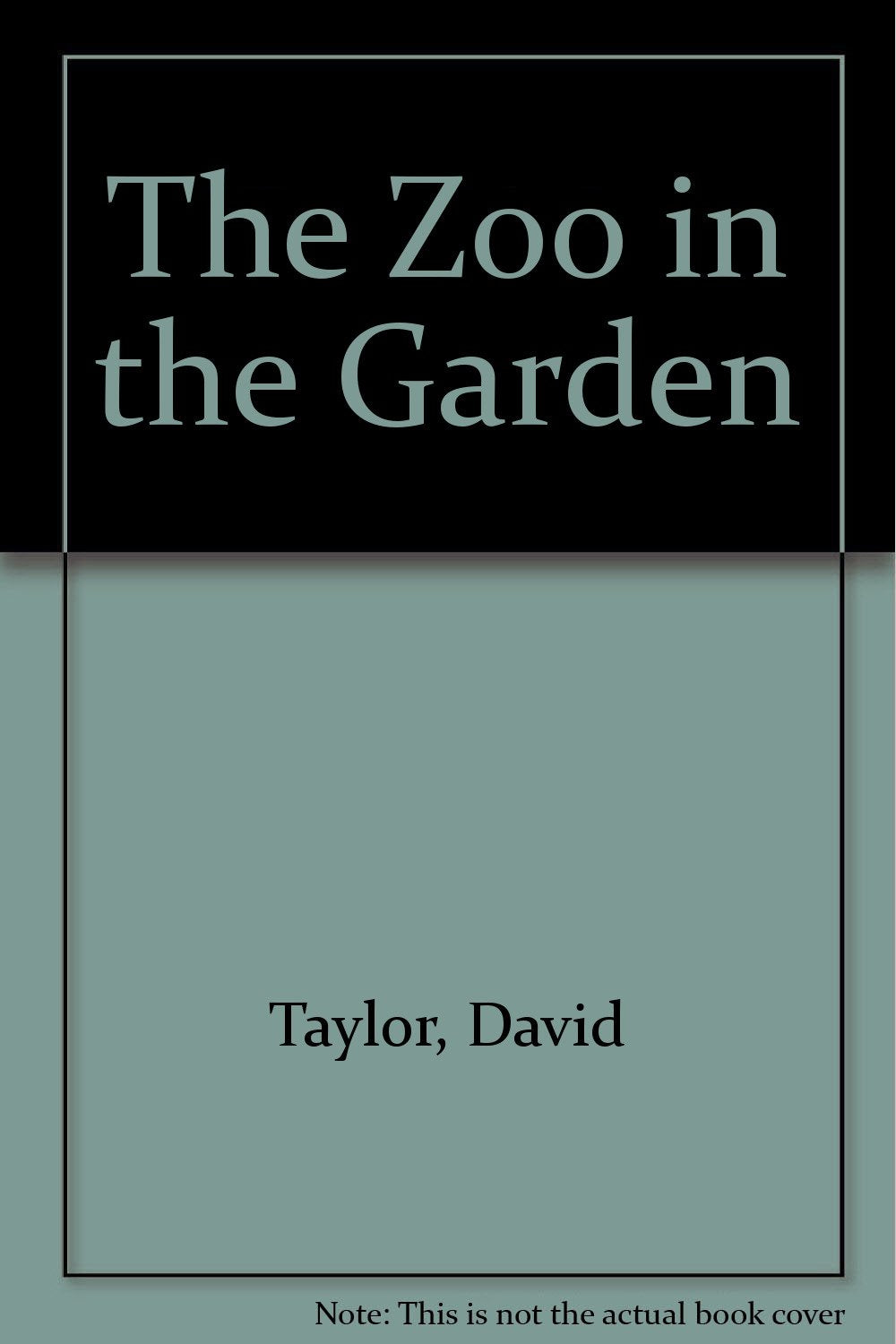 The Zoo in the Garden Non-fiction