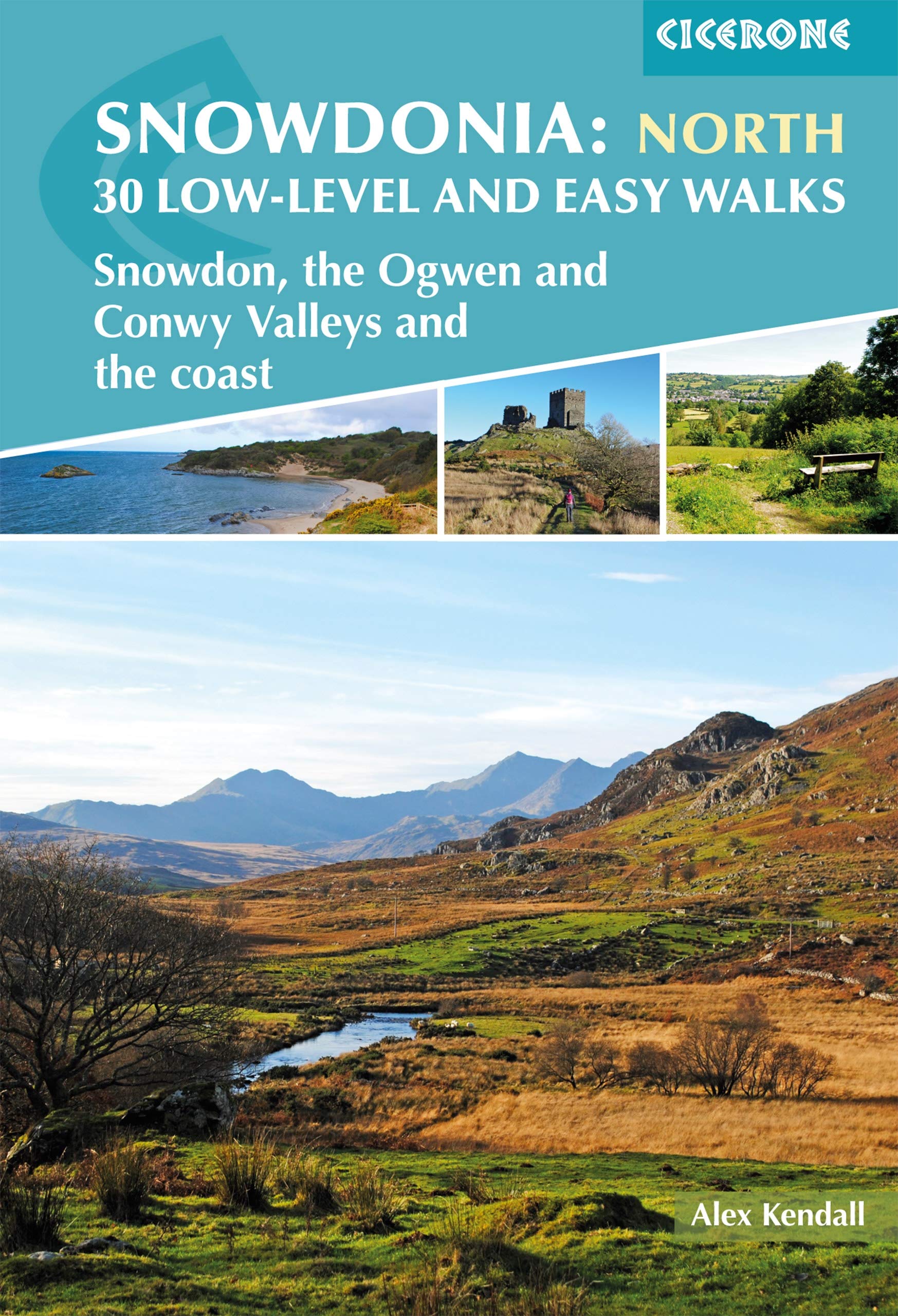 Snowdonia: 30 Low-level and Easy Walks - North: Snowdon, the Ogwen and Conwy Valleys and the coast (Cicerone guidebooks) Leisure, Home & Garden