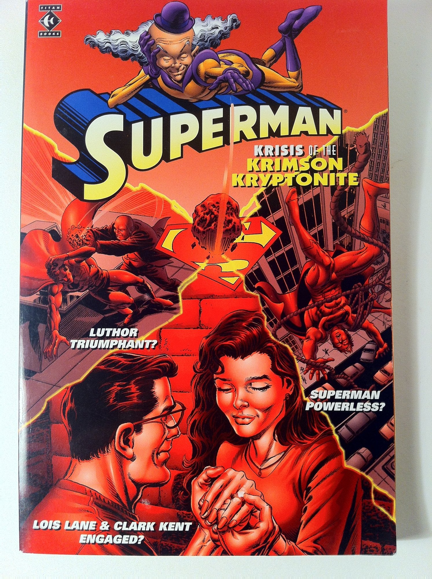 Superman: Krisis of the Krimson Kryptonite (Superman S.) Manga