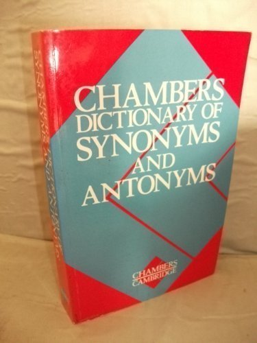 Dictionary of Synonyms and Antonyms General education