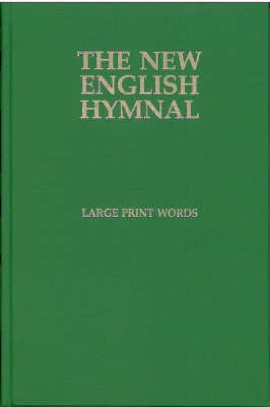 New English Hymnal Large Print Words Edition Arts & Music