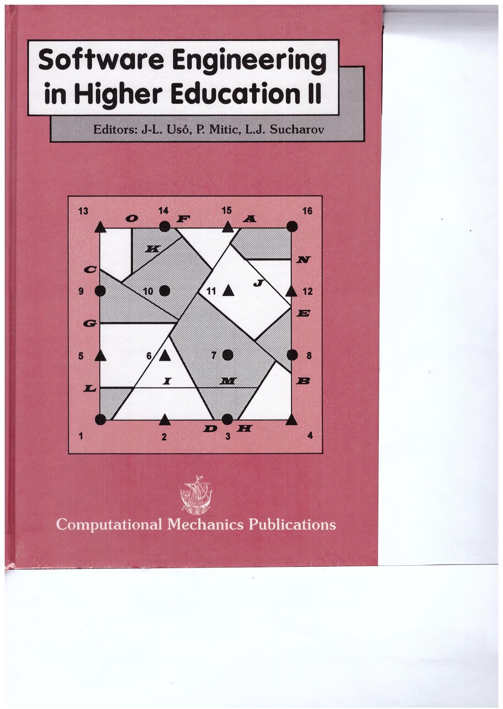 Software Engineering in Higher Education: Proceedings of the 2nd International Conference on Software Engineering in Higher Education, 22-24 November 1995, Alicante, Spain Computer Science