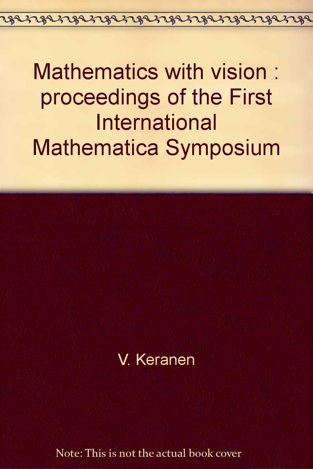 Proceedings of the International Conference on Applications of Mathematica in Science, Mathematics, Technology, Business and Education, 16-20 July, 1995, Southampton, UK (1st) Computer Science