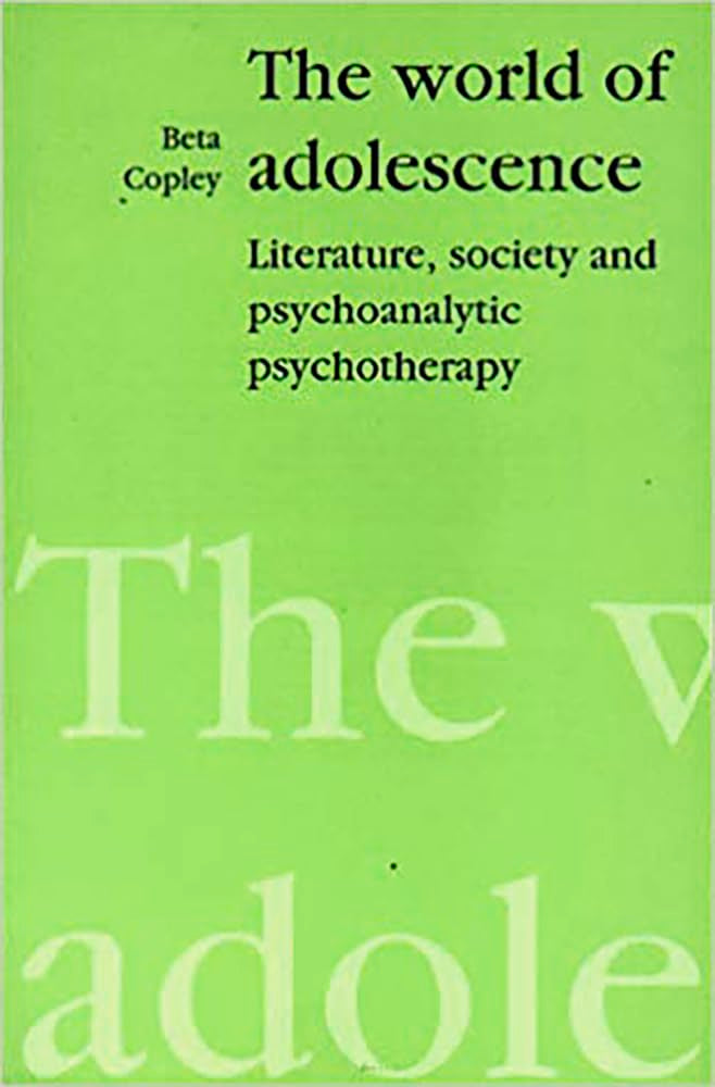 The World of Adolescence: Literature, Society and Psychoanalytic Psychotherapy book