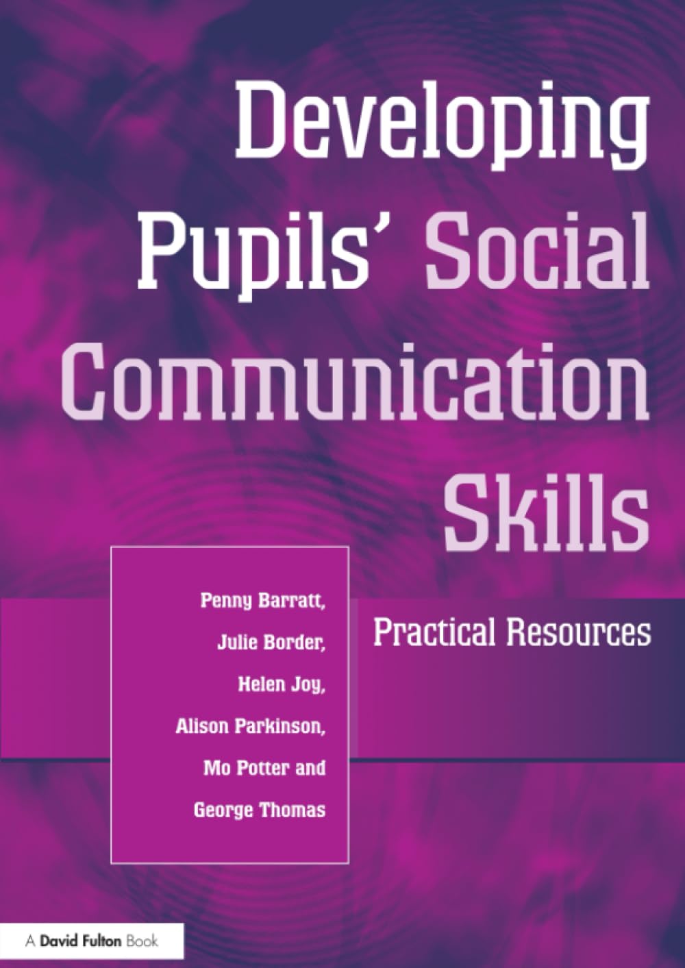 Product Image: Developing Pupils Social Communication Skills: Practical Resources