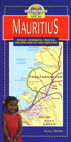 Travel Map Mauritius (Globetrotter Travel Map) Leisure, Home & Garden
