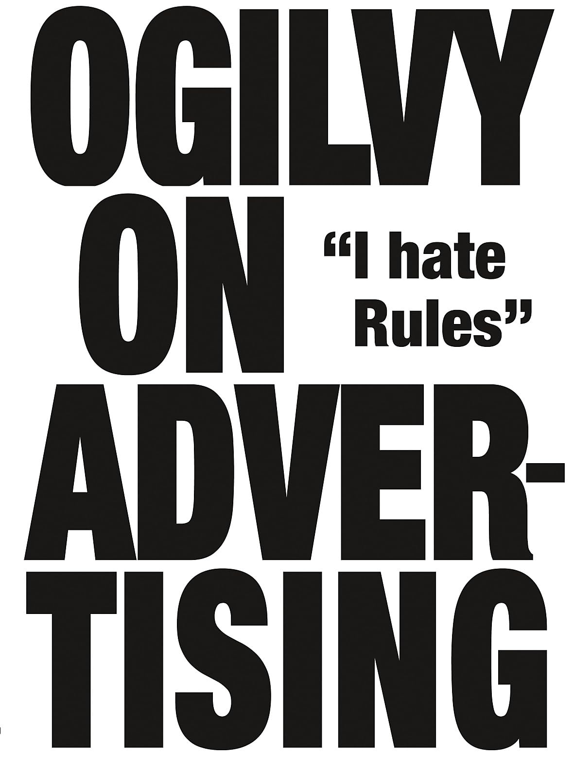 Ogilvy on Advertising Media & Communication Books