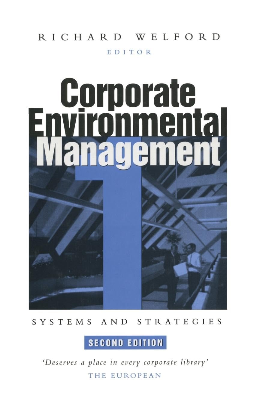 Corporate Environmental Management 1 Business, Finance & Career