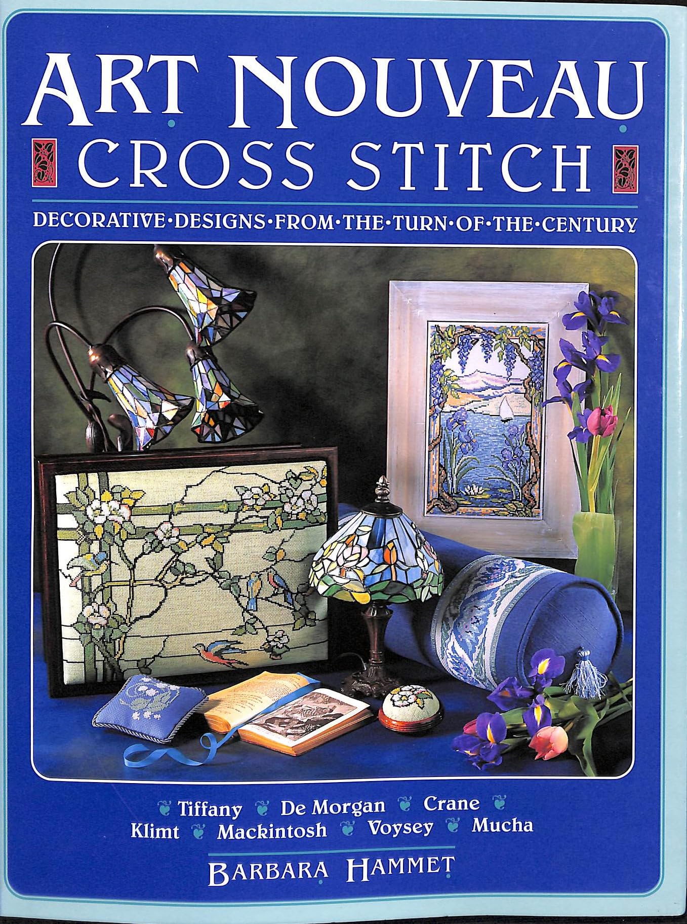 Art Nouveau in Cross Stitch (Cross Stitch Series) Hobbies & Crafts