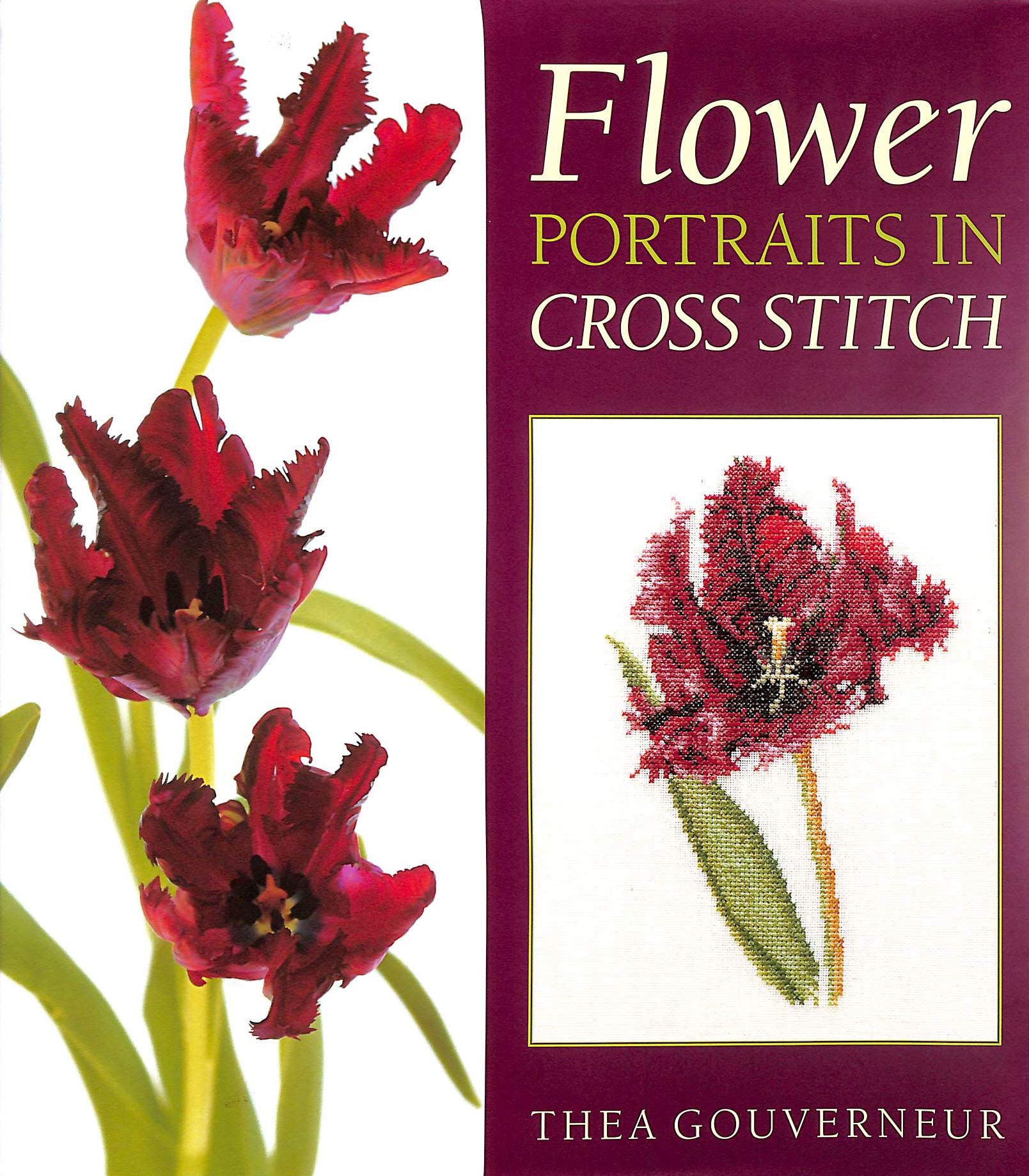 Flower Portraits in Cross Stitch Hobbies & Crafts